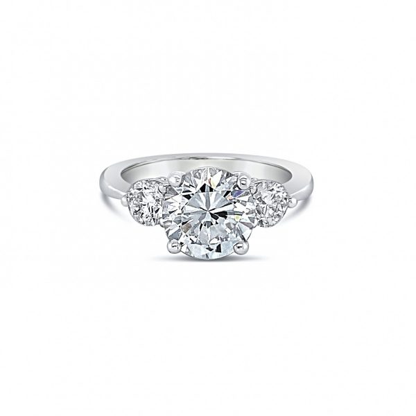 Jack Kelége 3-stone diamond engagement ring - KGR1264
