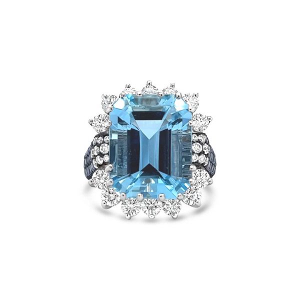Jack Kelége aquamarine ring - KGR143