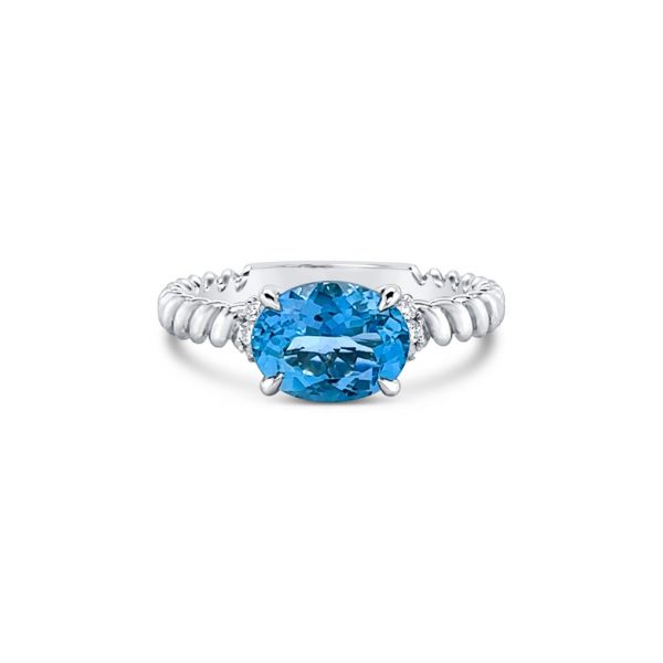 Jack Kelége aquamarine ring - KGR168