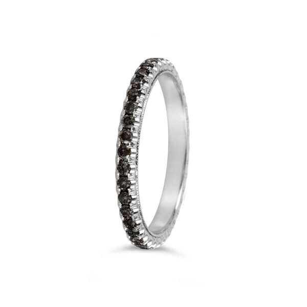 Jack Kelége black diamond eternity band - KGBD109-3
