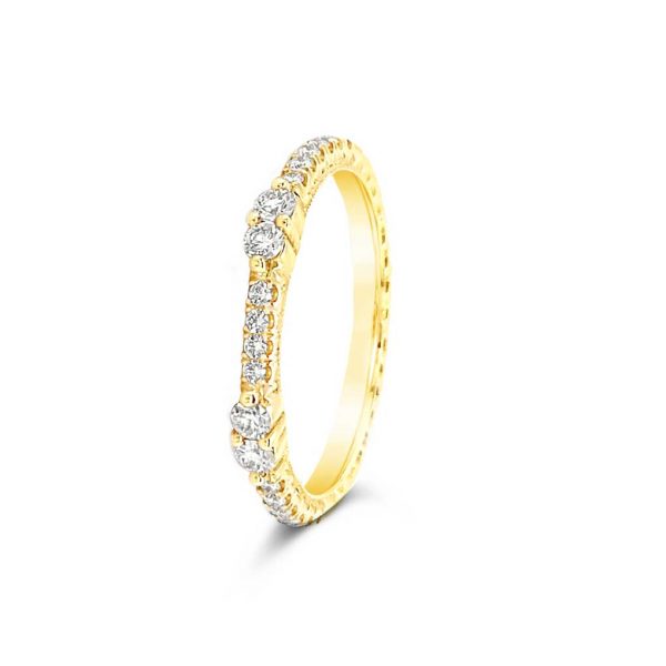 Jack Kelége yellow gold wedding band - KGBD1262Y