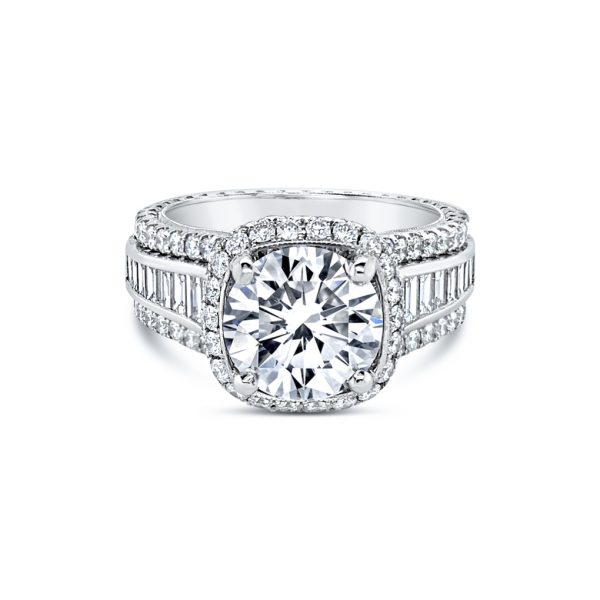 Jack Kelége diamond baguette engagement ring - KPR615