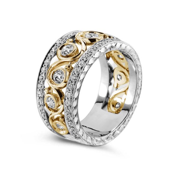 Diamond Scroll Band - KGBD100