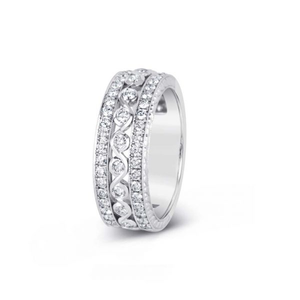 Jack Kelége diamond band - KGBD108