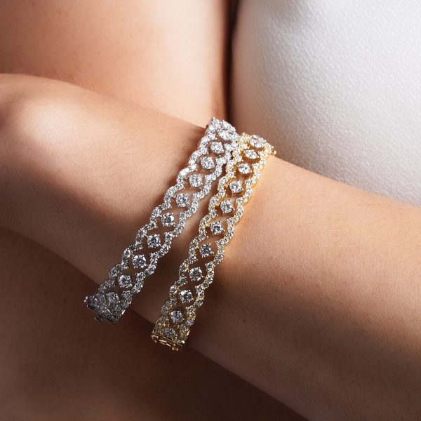 Diamond Bangle Bracelet - KGB151