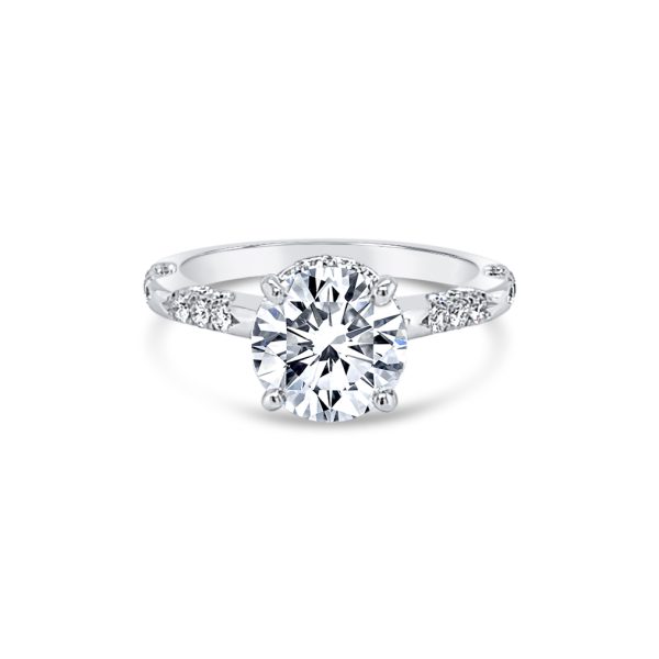 Jack Kelége diamond cluster engagement ring - KGR1279