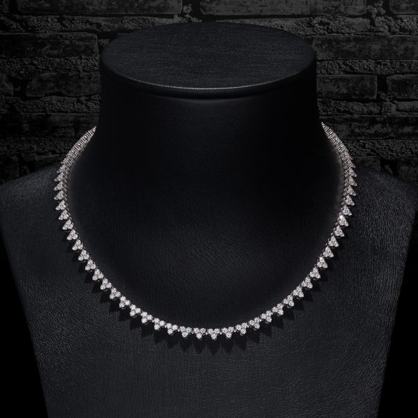 Jack Kelége Diamond Cluster Necklace - KGN210