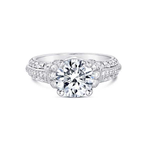 Jack Kelége diamond engagement ring in platinum - KPR750
