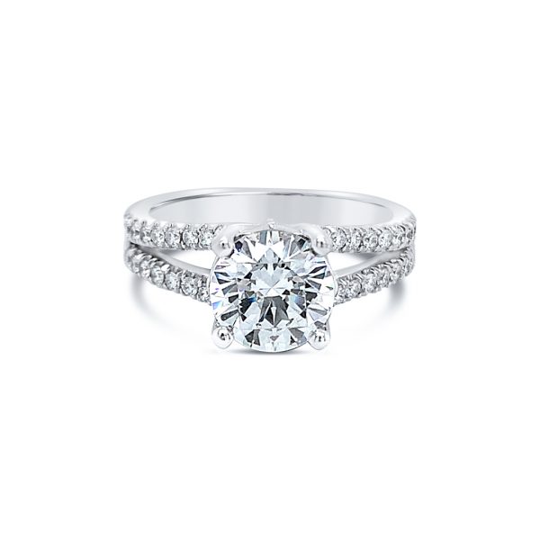 Jack Kelége split band diamond engagement ring - KGR1005