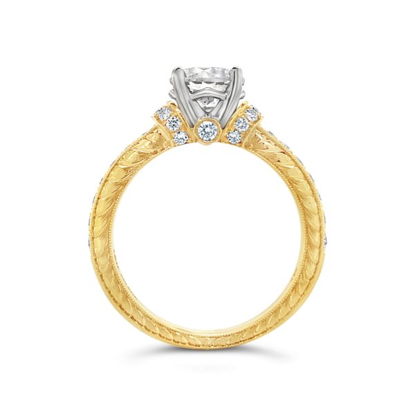 Diamond Cuff Engagement Ring - KGR1043Y