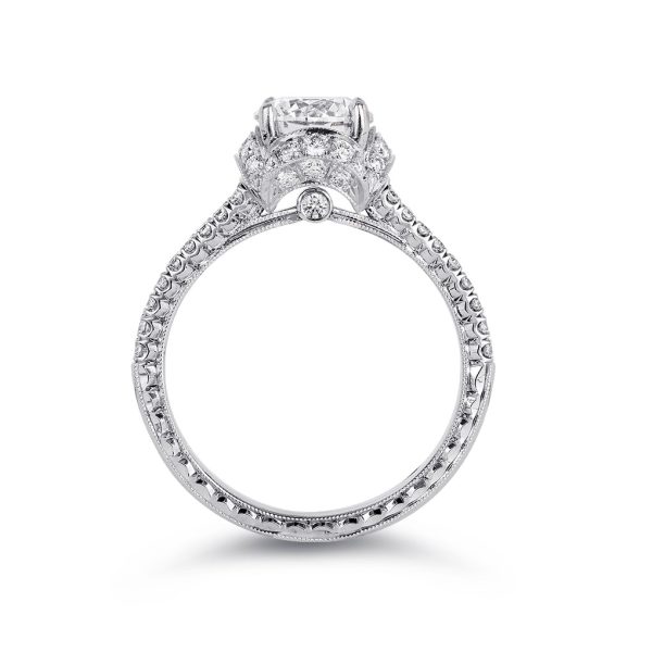 Split Shank Diamond Engagement Ring - KGR1067