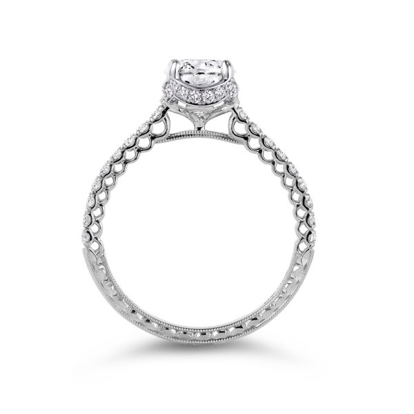 Hidden Halo Diamond Engagement Ring - KGR1121