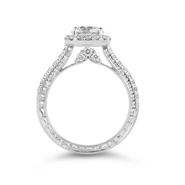 Diamond Halo Engagement Ring - KGR1145