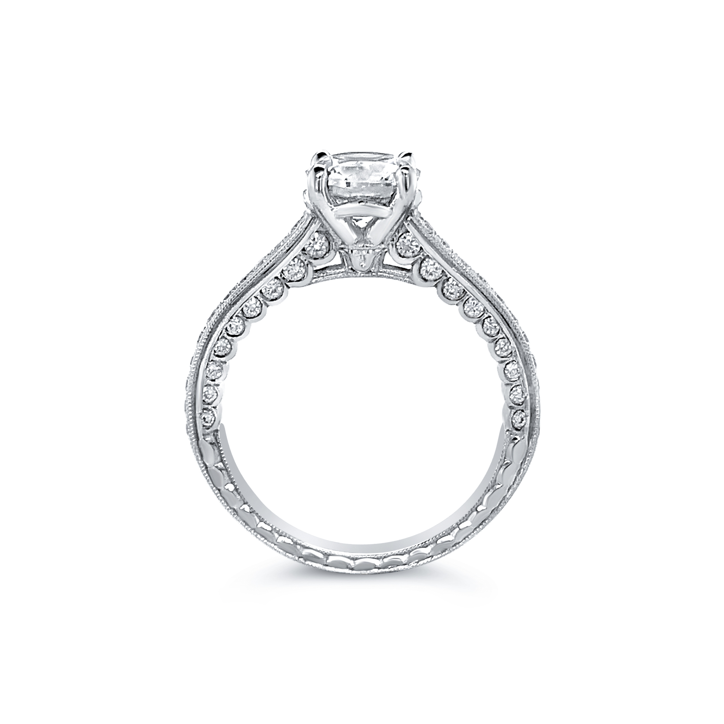 Diamond Profile Engagement Ring - KGR1210