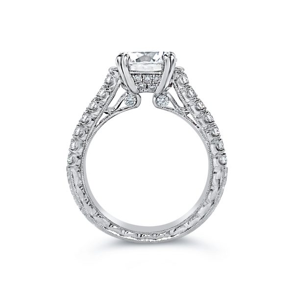 Round Solitaire Diamond Engagement Ring - KPR532