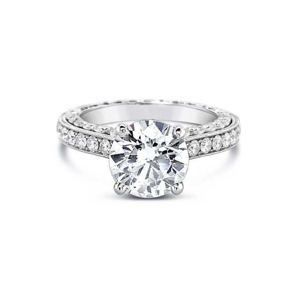 Jack Kelége platinum engagement ring - KPR770