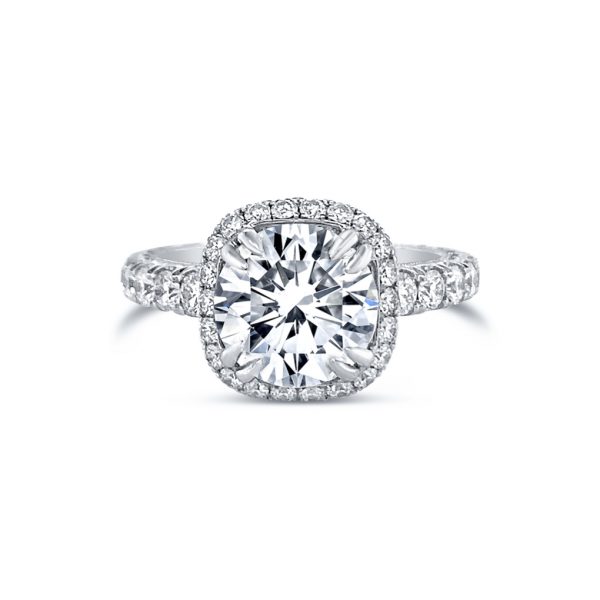 Jack Kelége diamond halo engagement ring - KPR808