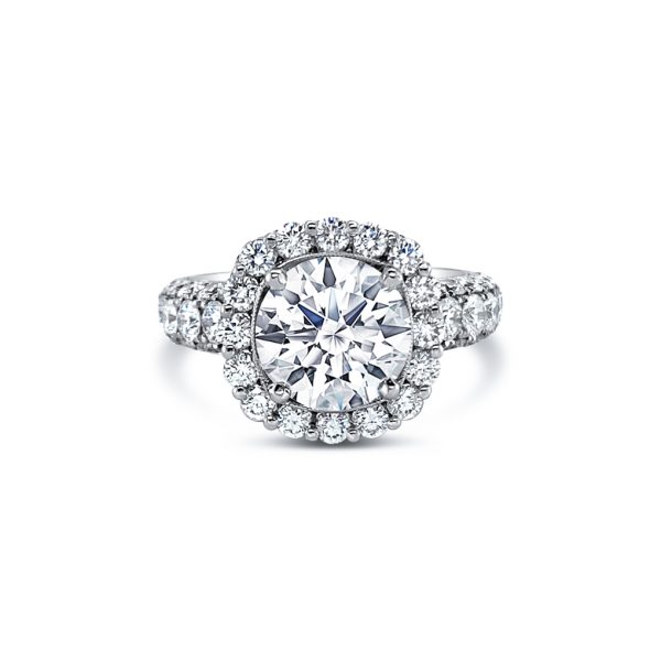 Jack Kelége diamond halo engagement ring - KPR718