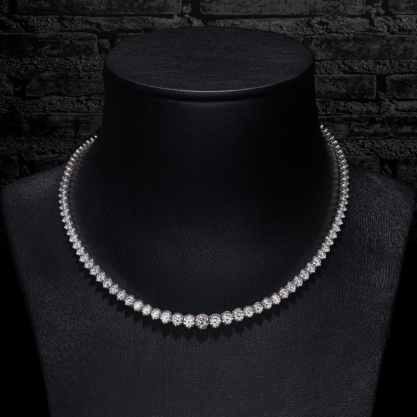 Jack Kelége graduating diamond necklace - KGN211
