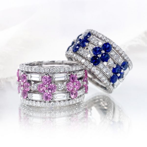 Sapphire and Diamond Band - KPBD802