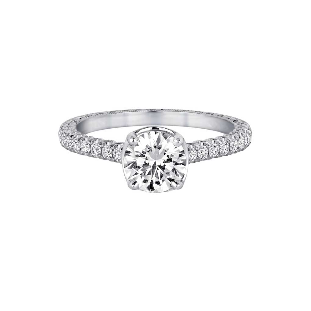 Jack Kelége diamond solitaire engagement ring - KGR1121