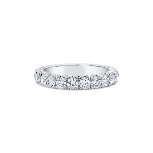 3-Sided Diamond Wedding Band - KGBD1260SP