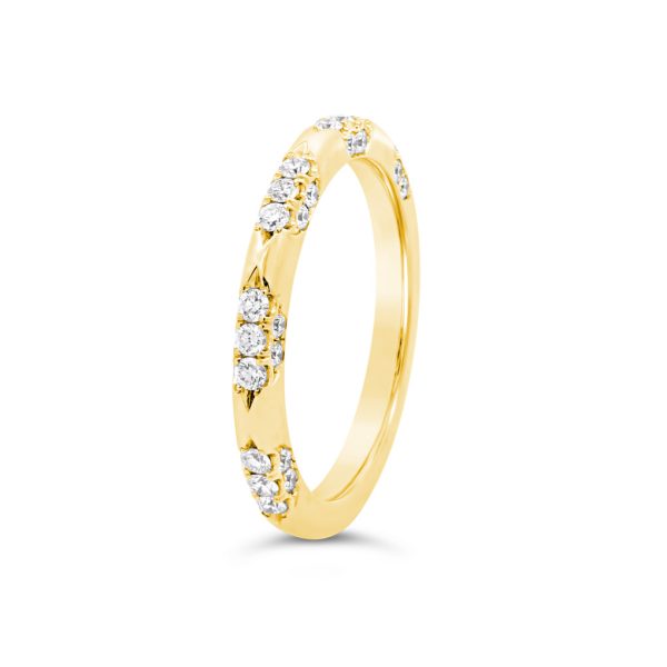 Jack Kelége diamond wedding band - KGBD1284Y