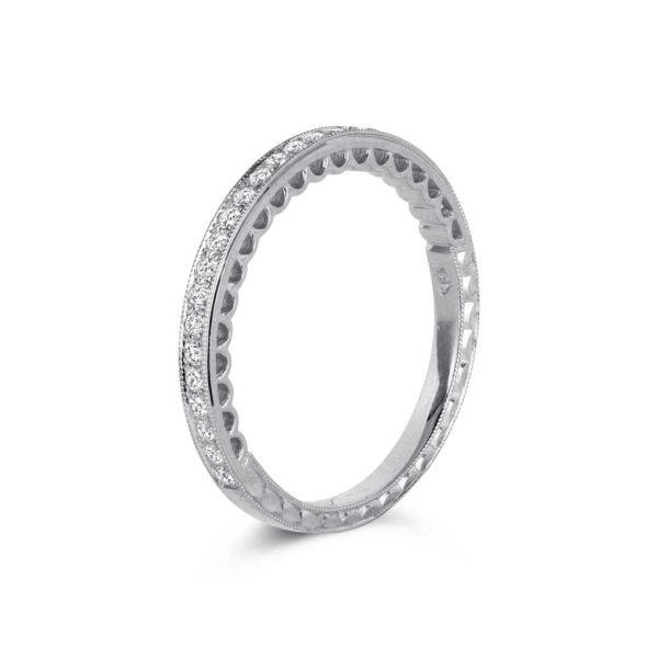 Jack Kelége women's diamond wedding band - KGBD1120