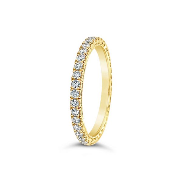 Jack Kelége yellow gold wedding band - KGBD1257Y