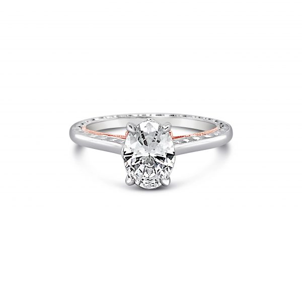 Jack Kelége diamond halo engagement ring - KGR1155