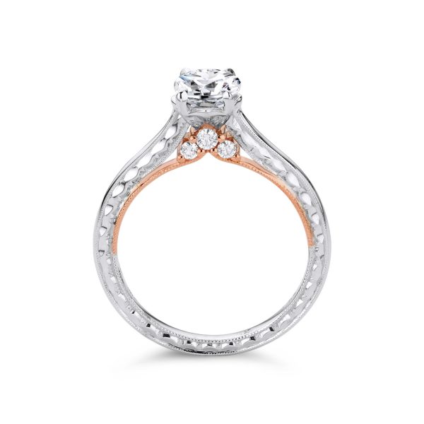 Oval-Cut Diamond Solitaire Engagement Ring - KGR1155P-OV