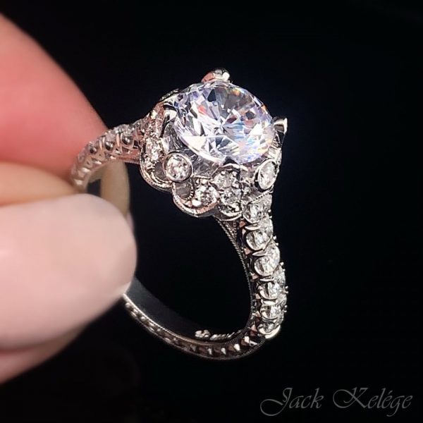 Round Diamond Engagement Ring - KPR758