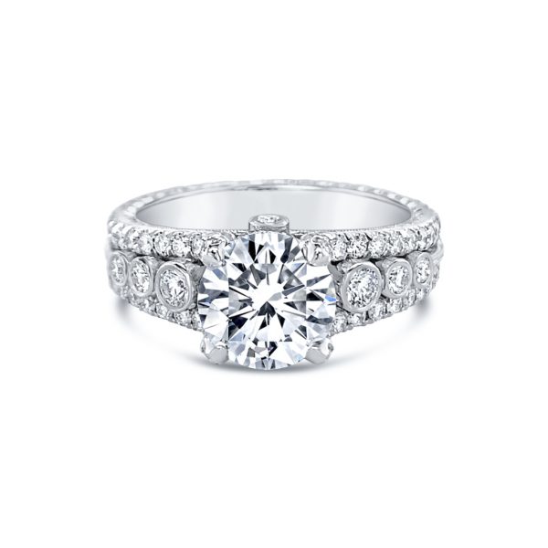 Jack Kelége platinum engagement ring - KPR540