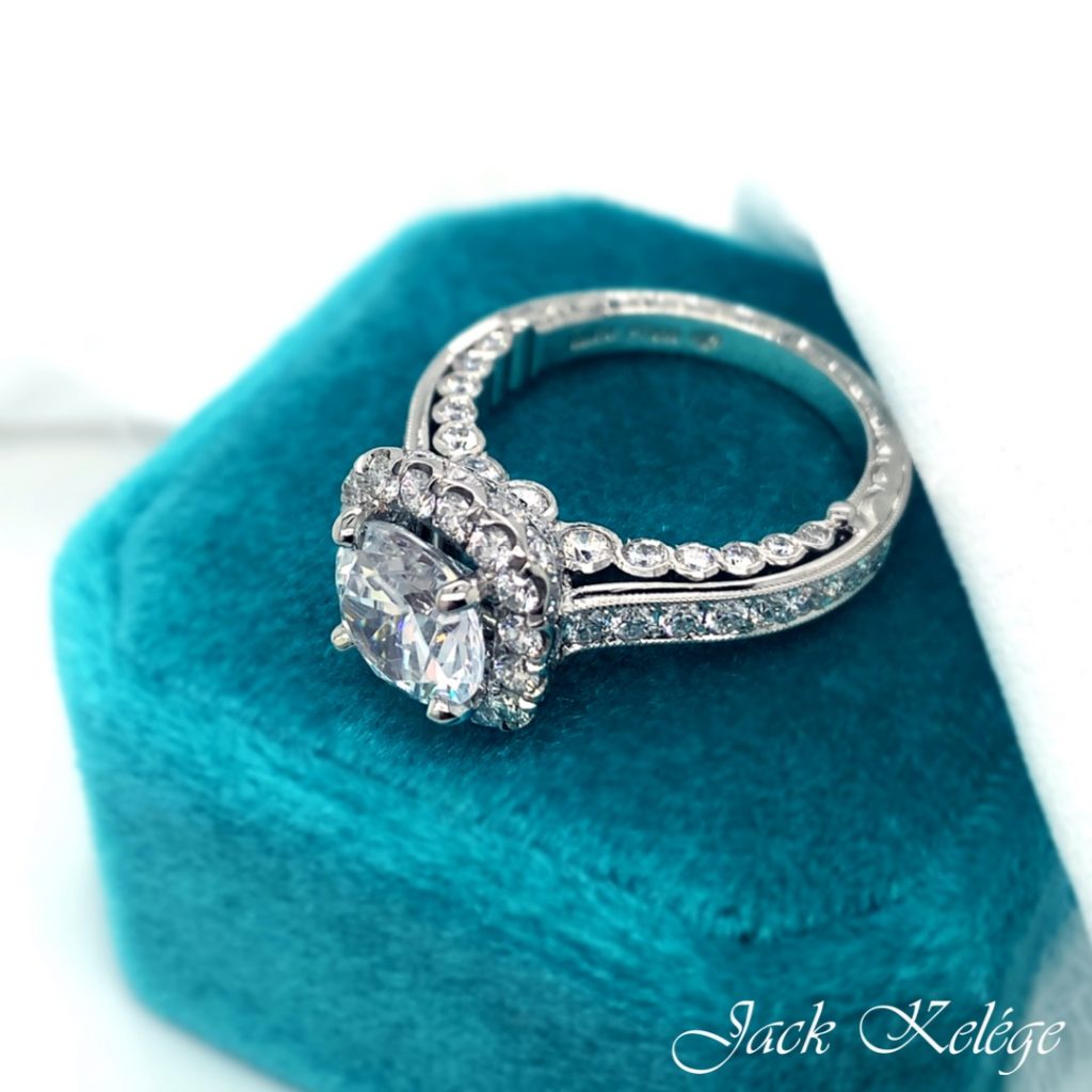 Jack Kelége diamond engagement ring - KPR775