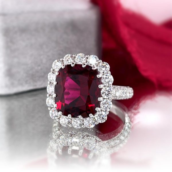 Jack Kelége rubellite tourmaline ring - KGR156