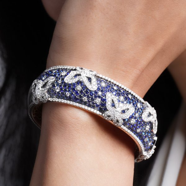 Jack Kelége sapphire and diamond bracelet - KGB180