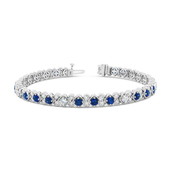 Ruby and Diamond Tennis Bracelet - KGB173R