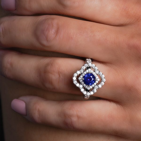 Sapphire and Diamond Ring - KGR160S