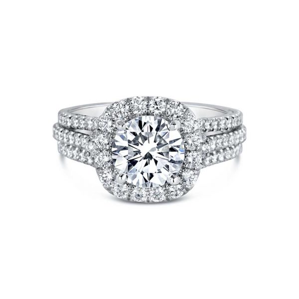 Jack Kelége split band diamond engagement ring - KPR765