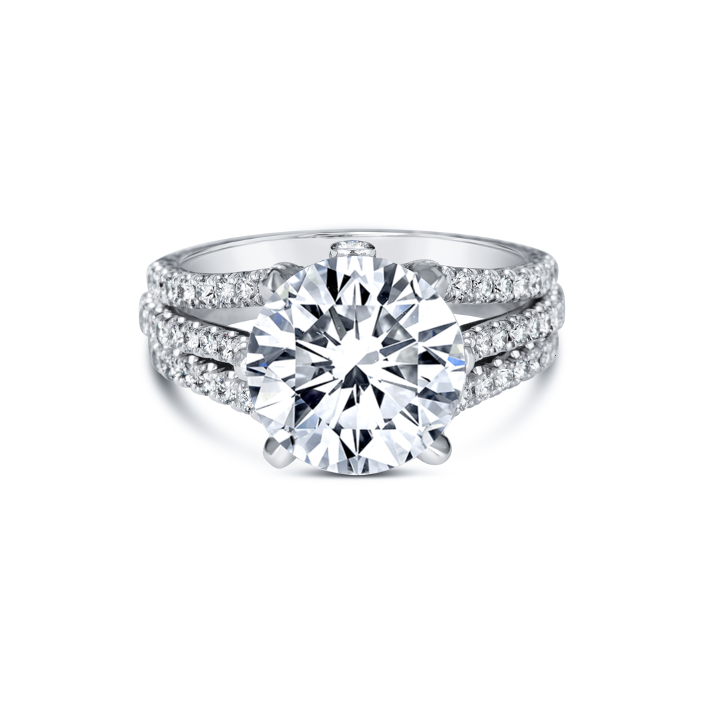 Jack Kelége split band diamond engagement ring - KGR1023