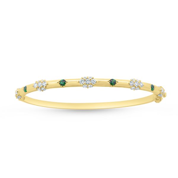 Jack Kelége tsavorite garnet and diamond bracelet - KGB171TS