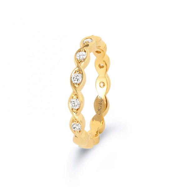Twisted Diamond Band - KGBD1115