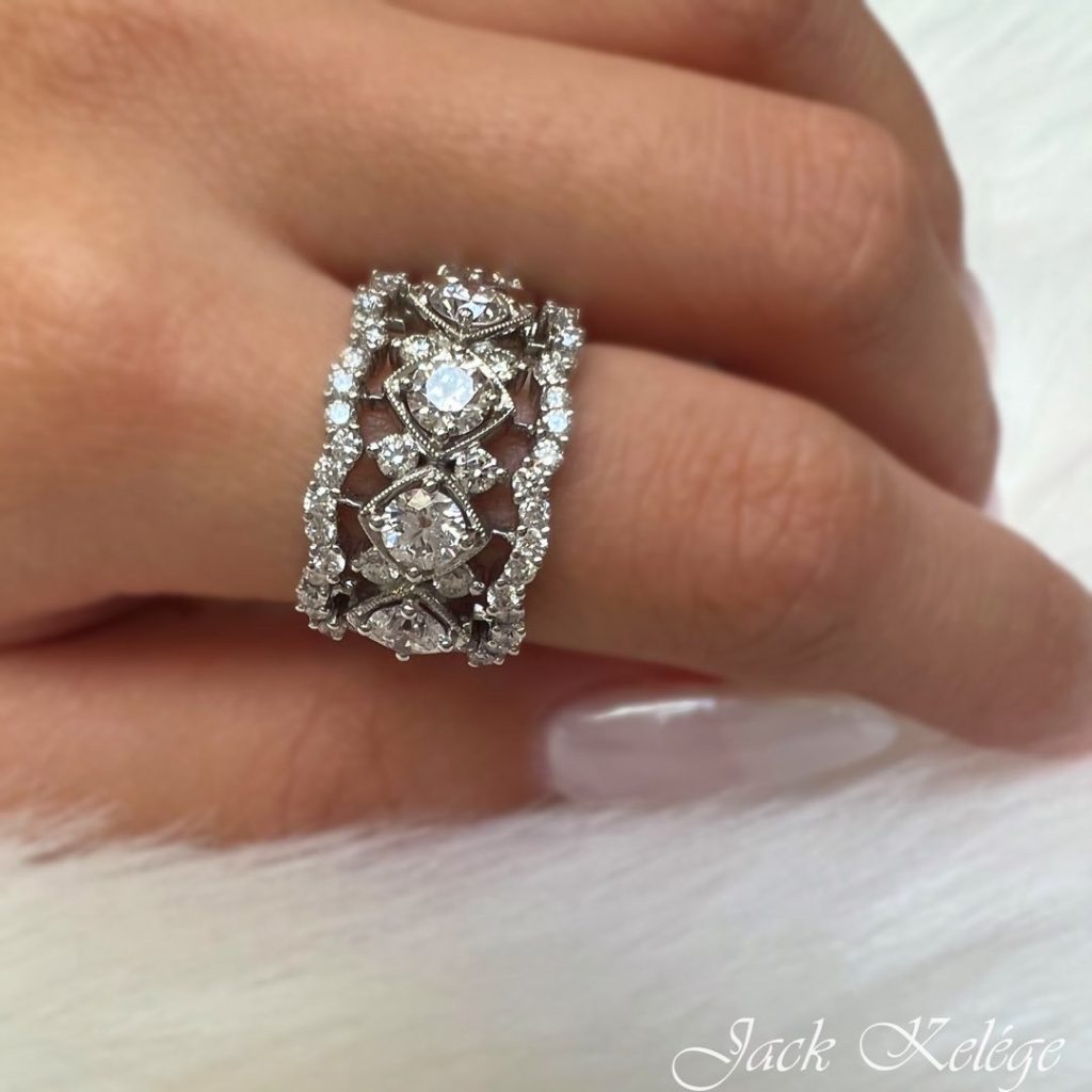 Jack Kelége women's diamond band - KPBD822
