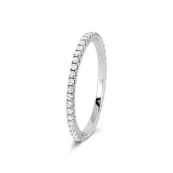 Jack Kelége women's diamond wedding band - KGBD107B