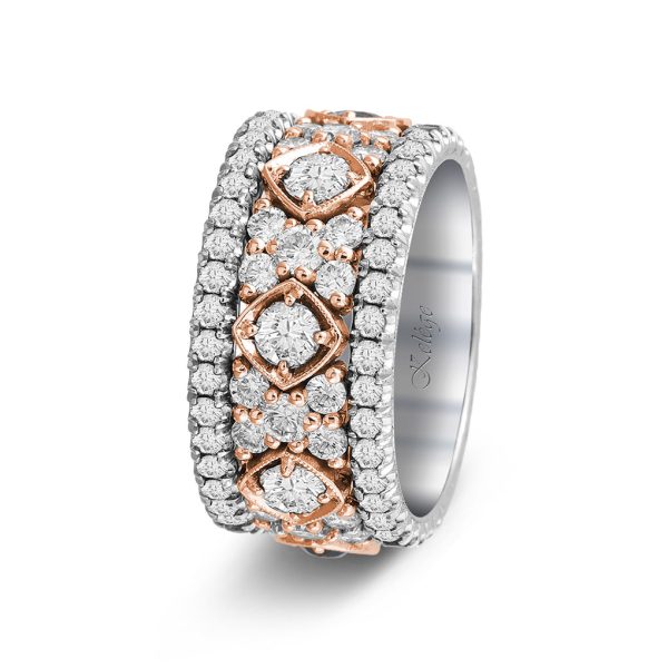 Wide Diamond Band - KGBD132