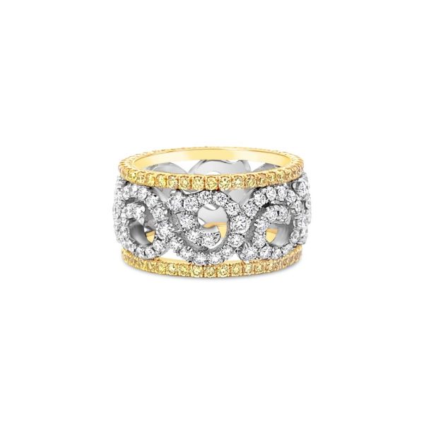 Yellow Diamond Eternity Band - KPBD785