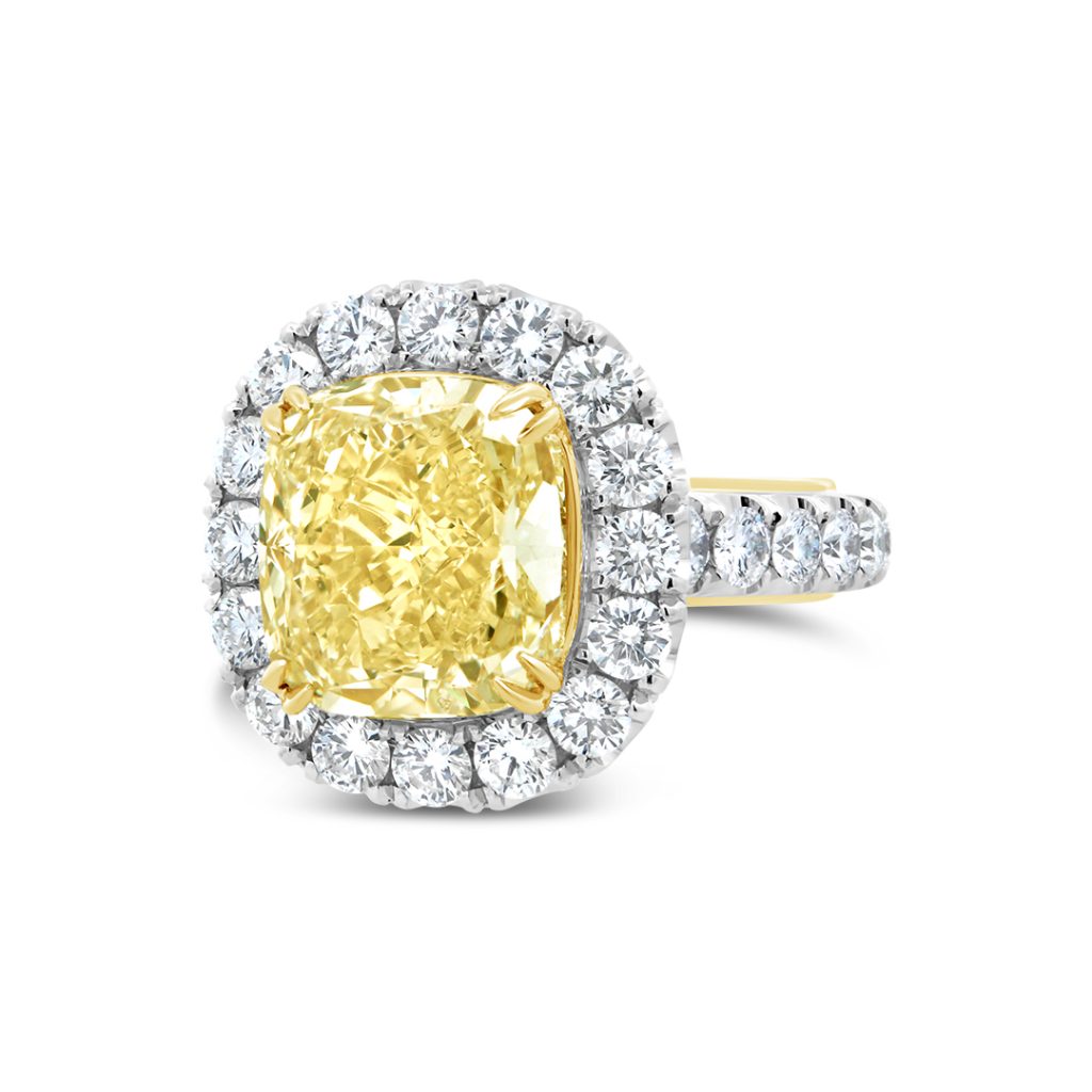Jack Kelége yellow diamond ring - LPR839