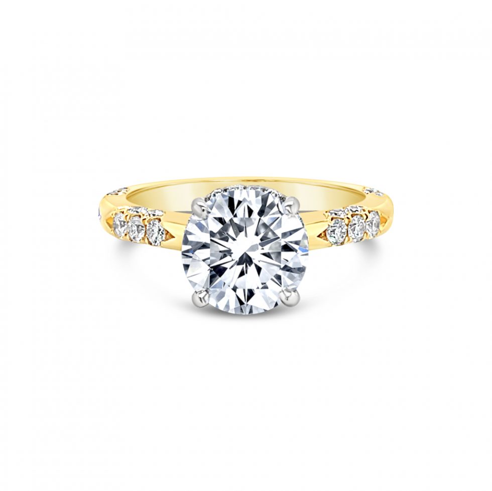 Jack Kelége yellow gold engagement ring - KGR1282Y