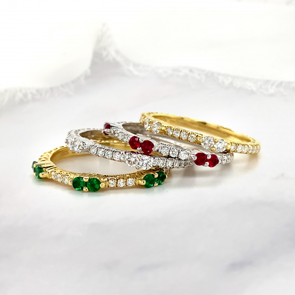 Jack Kelége diamond fashion bands - KGBD243