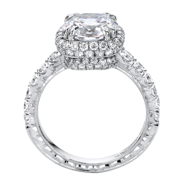 Diamond Halo Engagement Ring - KPR808